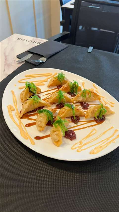 Gyosas de Gambas